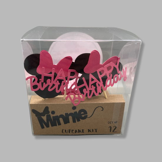 MINNIE BIRTHDAY Cupcake Kit